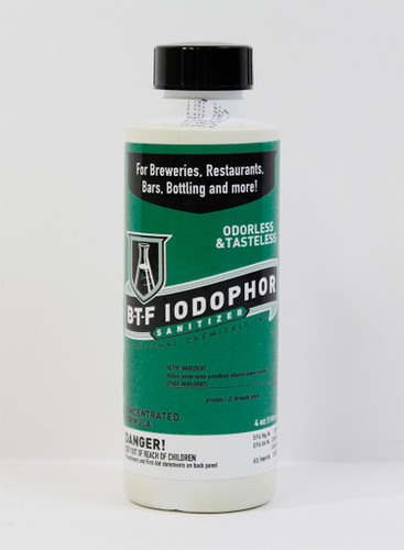 BTF Iodophor Sanitizer 04 ounces (oz)