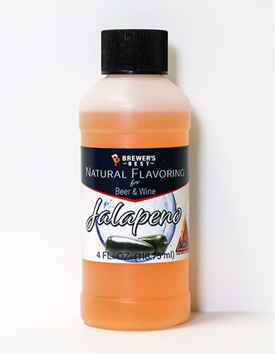Natural Jalapeno Flavoring Extract 4 oz
