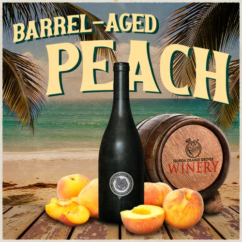 Barrel-Aged Peach Wine Collection