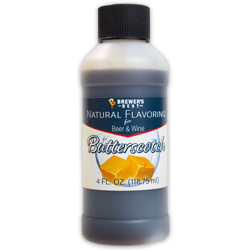 Natural Butterscotch Flavoring Extract 4oz
