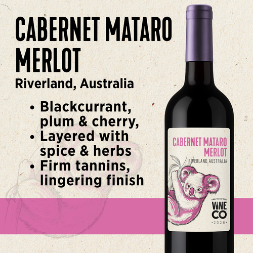Cabernet Mataro Merlot - Murray Red - VineCo™ Global Passport Series 2026 Cabernet Mataro Merlot - Murray Red - VineCo™ Global Passport Series 2026