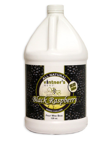 Black Raspberry Fruit Wine Base 128 oz (1 Gallon)