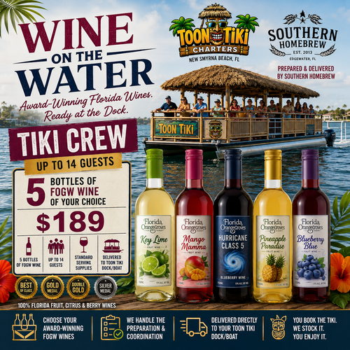 Wine On The Water - Tiki Crew