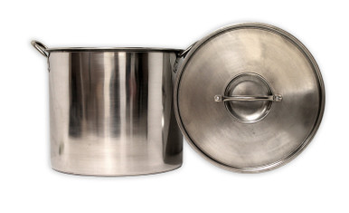 Eco-Pot 20 Quart Stainless Steel Boiling Pot With Lid