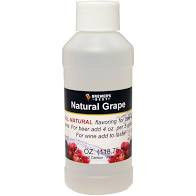 Natural Grape Flavoring Extract - 4 oz