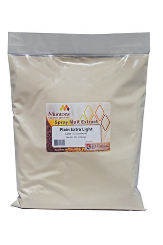 Muntons Unhopped Extra Light Spray Dried Malt Extract -  3 lbs