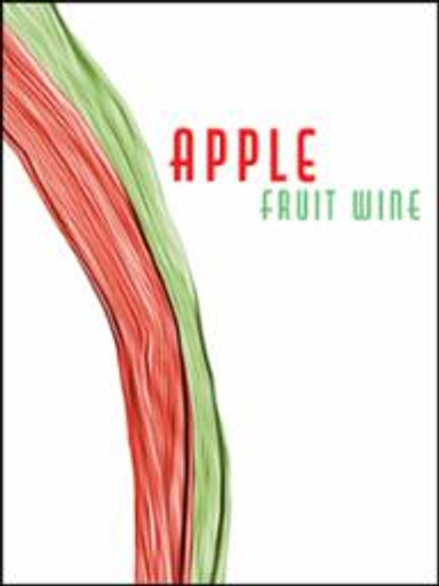 Apple Fruit Wine Labels - 30 Pack