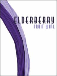 Elderberry Fruit Wine Labels - 30 Pack