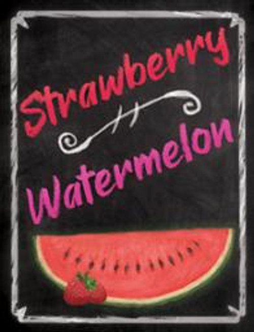 Strawberry Watermelon Wine Labels - 30 Pack