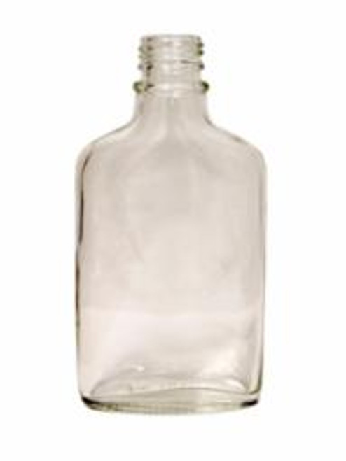 200mL Flint Glass Flask (28mm Ct Finish), 12/Case