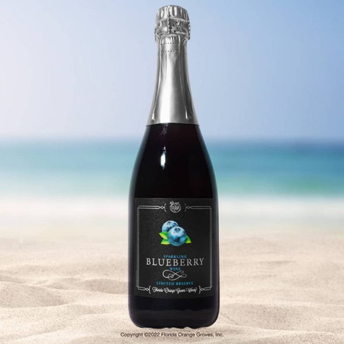 Sparkling Blueberry Blu wine