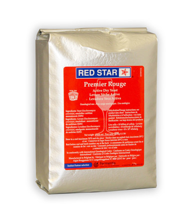 Premier Rouge Red Star Wine Yeast 500 Gram Brick