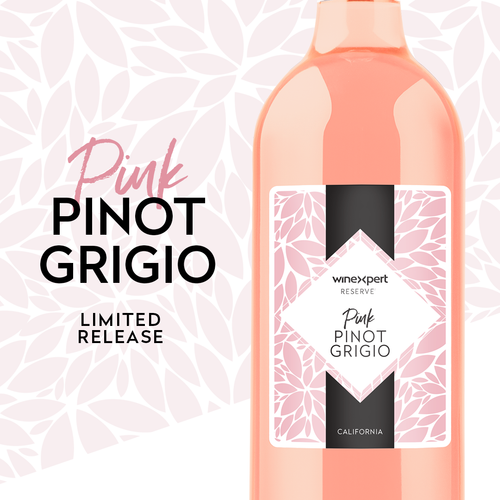 Winexpert Reserve Limited Release Pink Pinot Grigio 10L Wine Making Kit