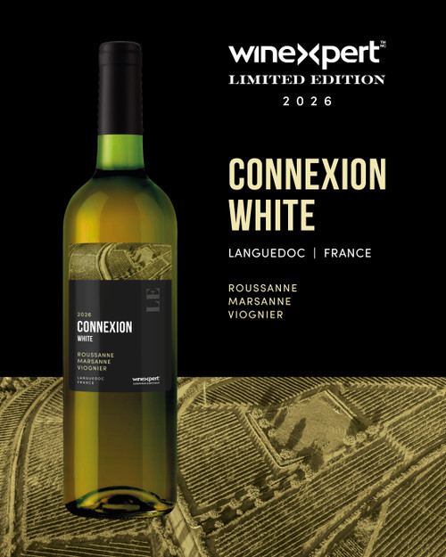 Winexpert LE26 Connexion White, Viognier, Roussanne, Marsanne, France 14L Wine Making Kit
