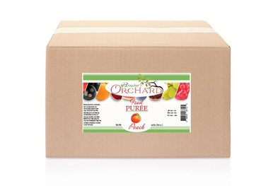 Brewer's Orchard Natural Peach Fruit Puree 44lb - NEW!!