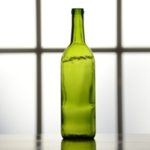 750mL Emerald Green Bordeaux Bottles 12/case