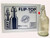 1 Liter Clear Flip- Top Bottles w/caps included, 12/Case