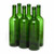 750mL Champage Green Bordeaux Flat Bottom Wine Bottle, 12/Case