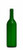 750mL Screw Top Green Claret Wine Bottles - 12/Case