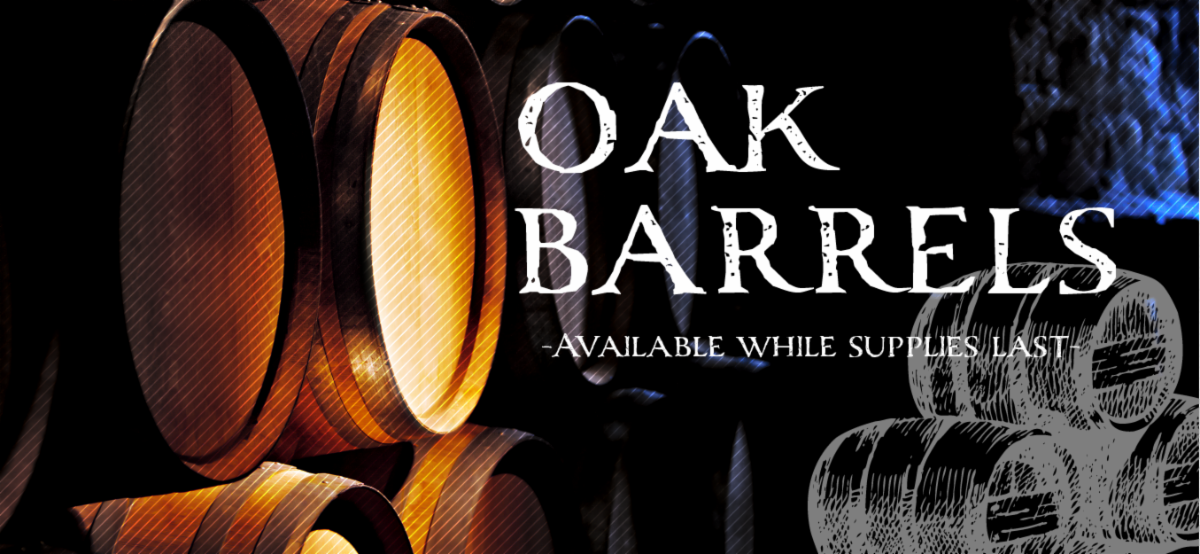 5 Gallon Oak Barrel - Wooden Whiskey Barrel Wine Barrel - for The Home  Brewer, Distiller, Wine Maker - New American Oak Barrel for Aging Whiskey