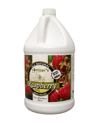 Premier Raspberry Wine Raspberry Fruit Wine Base 128 oz (1 Gallon)