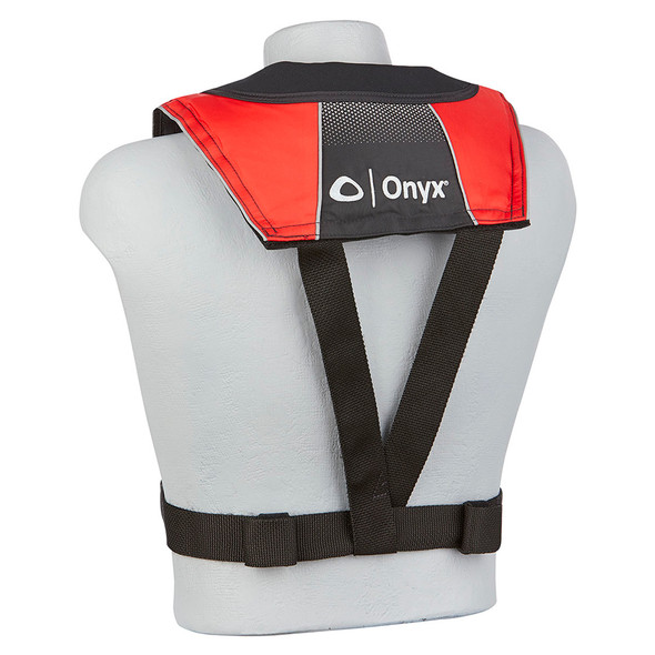 Onyx A\/M-24 Series All Clear Automatic\/Manual Inflatable Life Jacket - Black\/Red - Adult [132200-100-004-20]