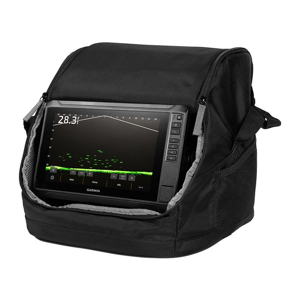 Garmin ECHOMAP UHD2 93SV LiveScope Plus Ice Fishing Bundle LI w\/ECHOMAP UHD2 93sv, LiveScope Plus System  Lithium-ion Battery [010-02688-35]
