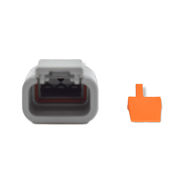 Bluewater 3 Position DTM Male Connector w\/Wedge Lock [DTM04-3P]