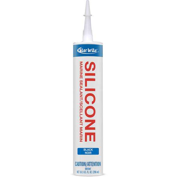 Star brite Marine Silicone Sealant - Black - 10.3 oz [82123]