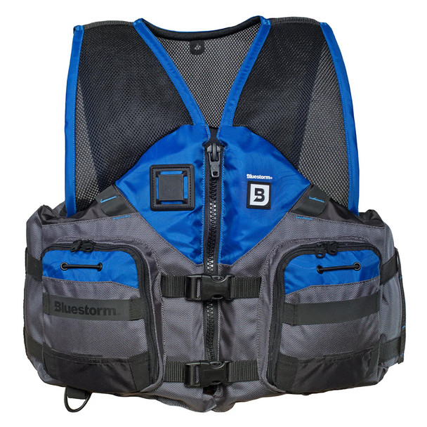 Bluestorm Sportsman Adult Mesh Fishing Life Jacket - Deep Blue - L\/XL [BS-105-BLU-L\/XL]