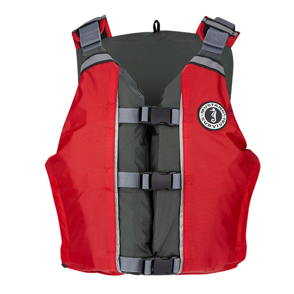 Mustang APF Foam Vest - Universal - Red\/Grey [MV411102-861-0]
