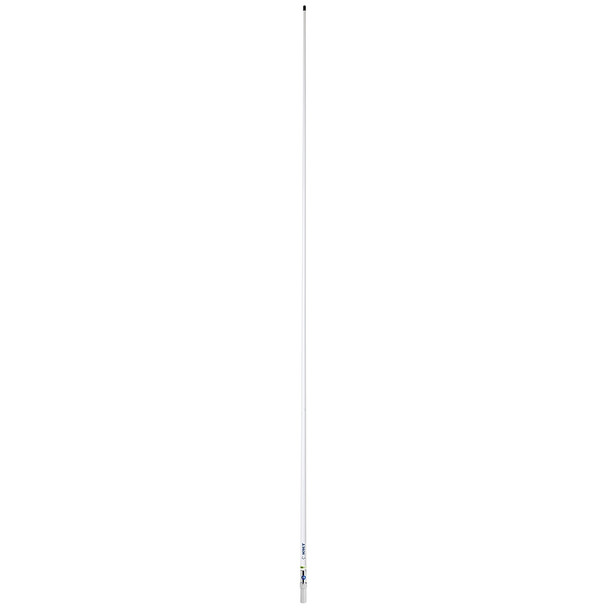 Scout 8' QuickFit White VHF Antenna w\/5M Cable + FME Quick 6 Foam Filled 6db Solid Brass  Copper Element [PF AN NVHF00040T]