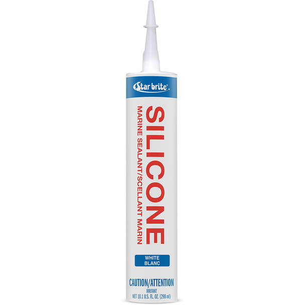 Star brite Marine Silicone Sealant - White - 10.3 oz [82121]