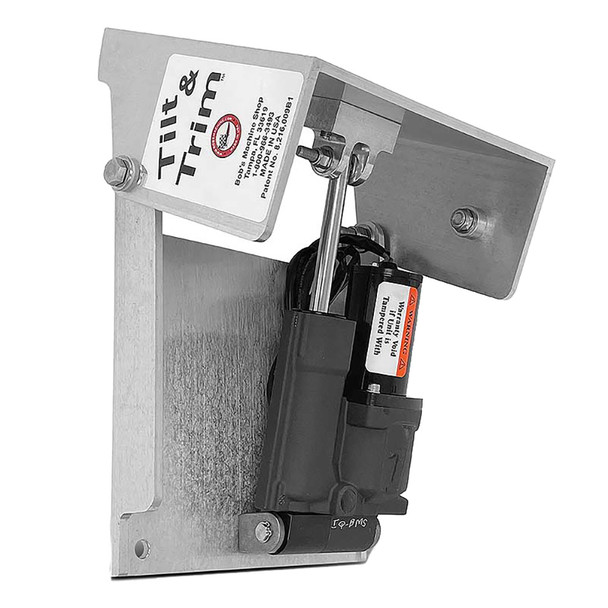 Bob's Machine Action Series Tilt  Trim f\/Clamp on Motors - Silver - 30HP [100-701100-NOPC]