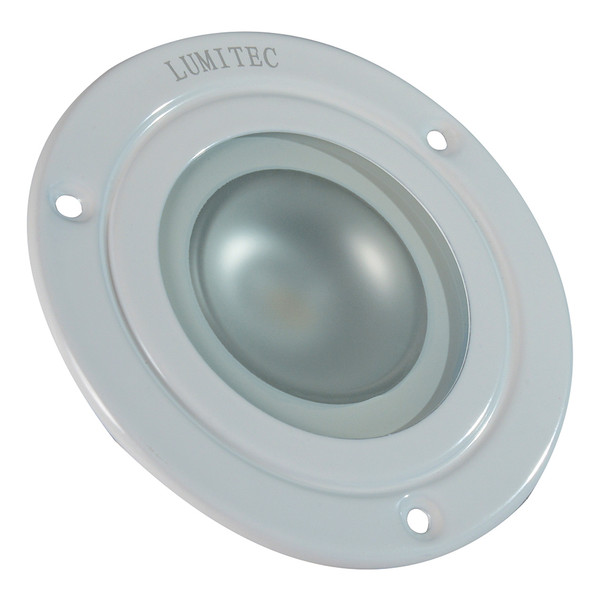 Lumitec Shadow - Flush Mount Down Light - White Finish - 3-Color Red\/Blue Non-Dimming w\/White Dimming [114128]