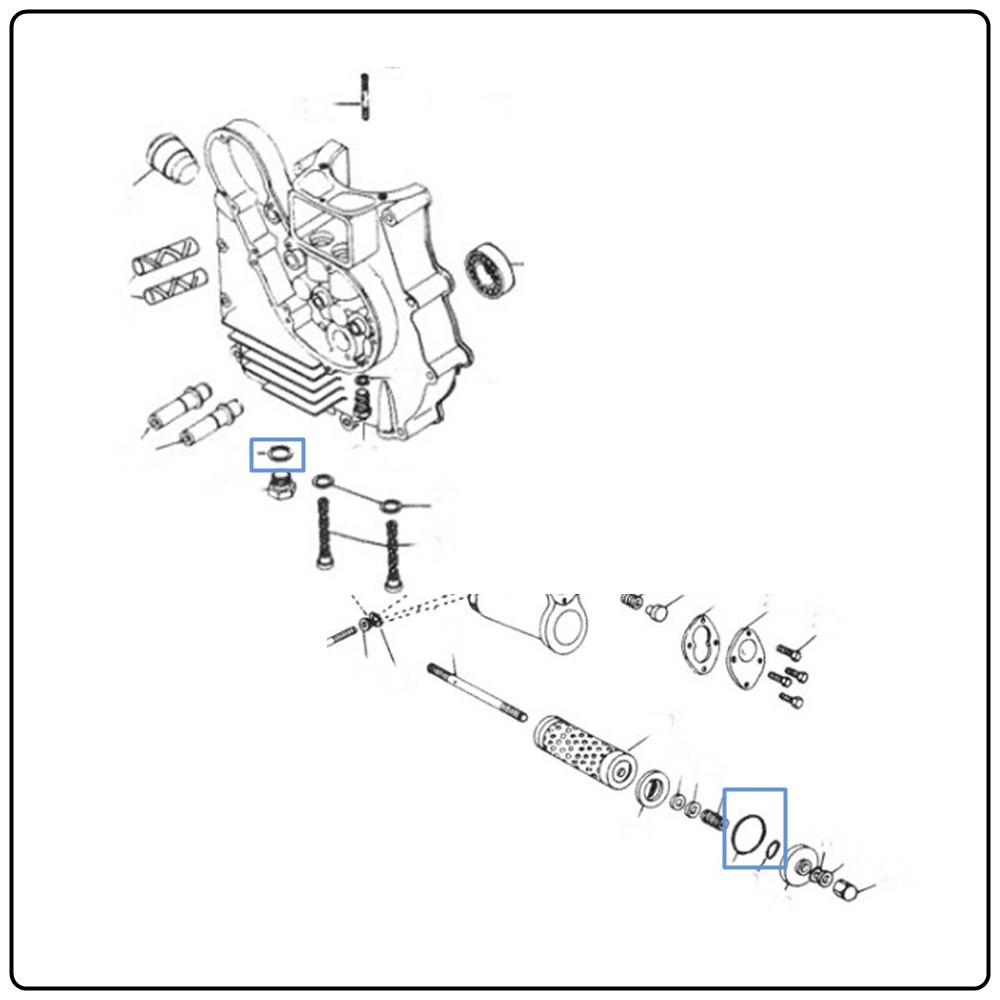 Royal Enfield Oil Change Orings & Washers
