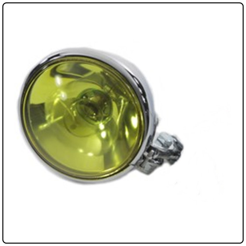 Spotlight-4.5" Chrome Yellow Lens