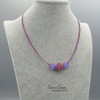 Changeable 3-Bead Choker (Crocus/Coral) GBN17-3450