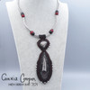 Necklace Set, with Granite, Fossil & Lampwork MSet24-6293