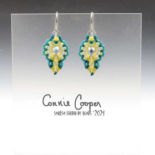 Crowns in Teal & Lemon  ME24-6328