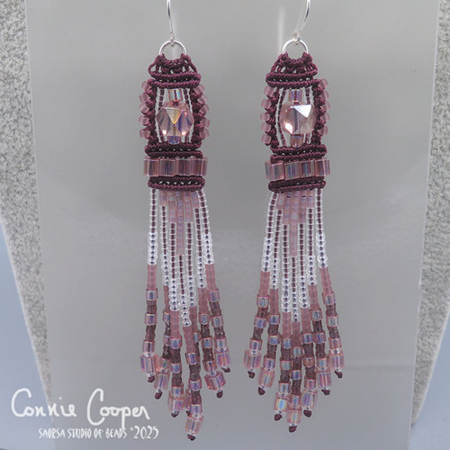 8 St. Fringies in Eggplant w/Amy & Crystal ME25-7491