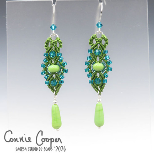 Ovals Special in Moss, Teal & Lt. Green ME26-7740