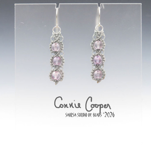 Balz in Argentium & Pale Purplie Iridescent ME26-7721