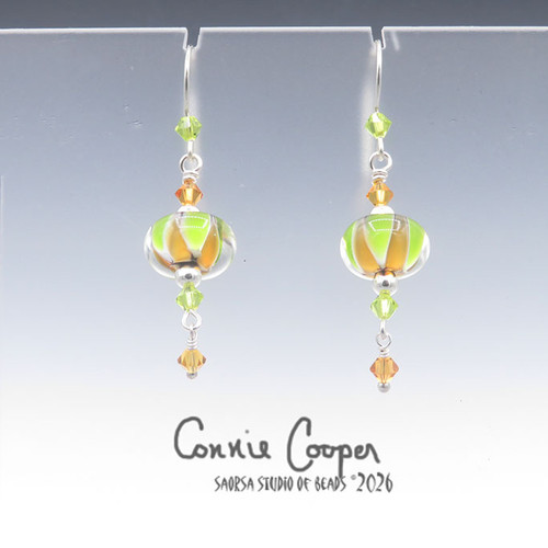 Harlequins in Chartruese & Pale Amber GBE26-7793