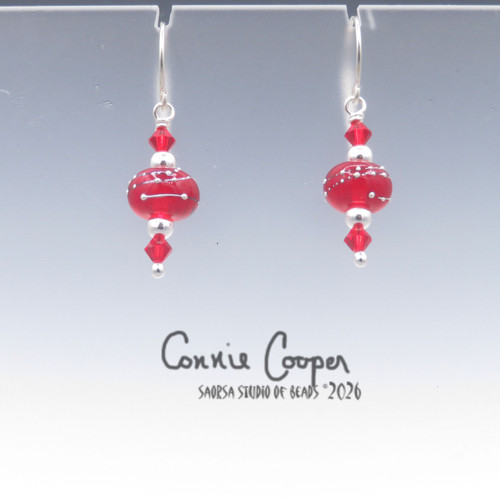 Silvered, on Red GBE26-7796