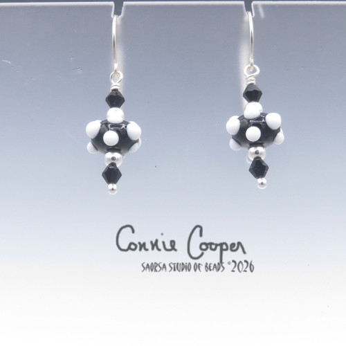 Assorted, Black w/Raised White Dots GBE26-7806