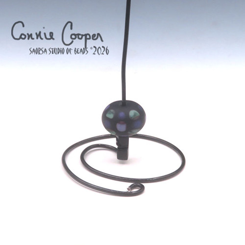 Bead, Dk. Kaleidoscope  LBF26-7964