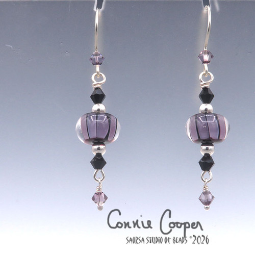 Harlequins (Modified) in Purple on Black GBE26-8012