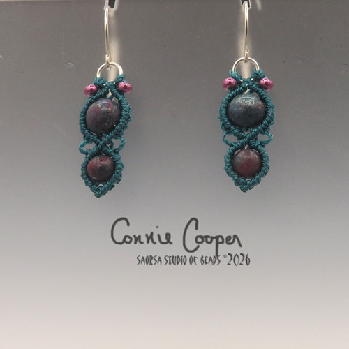 Stone Balz, Kyanite/Ruby in Cerulean  ME26-8302