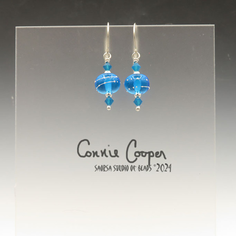 Silvered on Light Aqua GBE24-6582